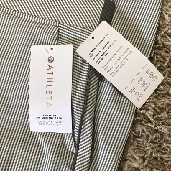 Athleta Brooklyn Textured Ankle Pant Size 14 - Picture 13 of 14